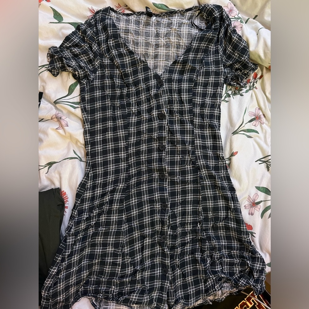 H&M Button Down Dress